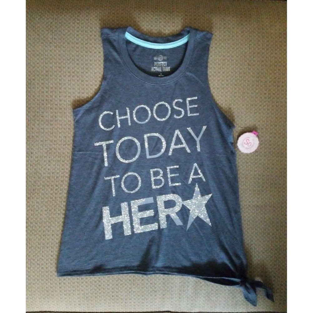 SO Perfect Active Tank Top NWT Girls Siz